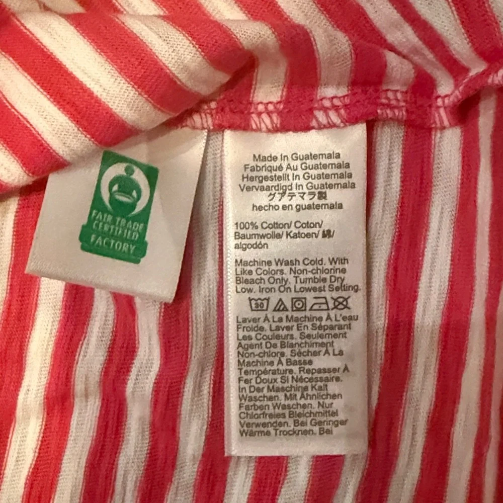 NWOT J.Crew Striped tie-waist dress - Picture 7 of 7